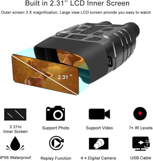 ISHARE NIGHT VISION BINOCULARS HD - Image 5